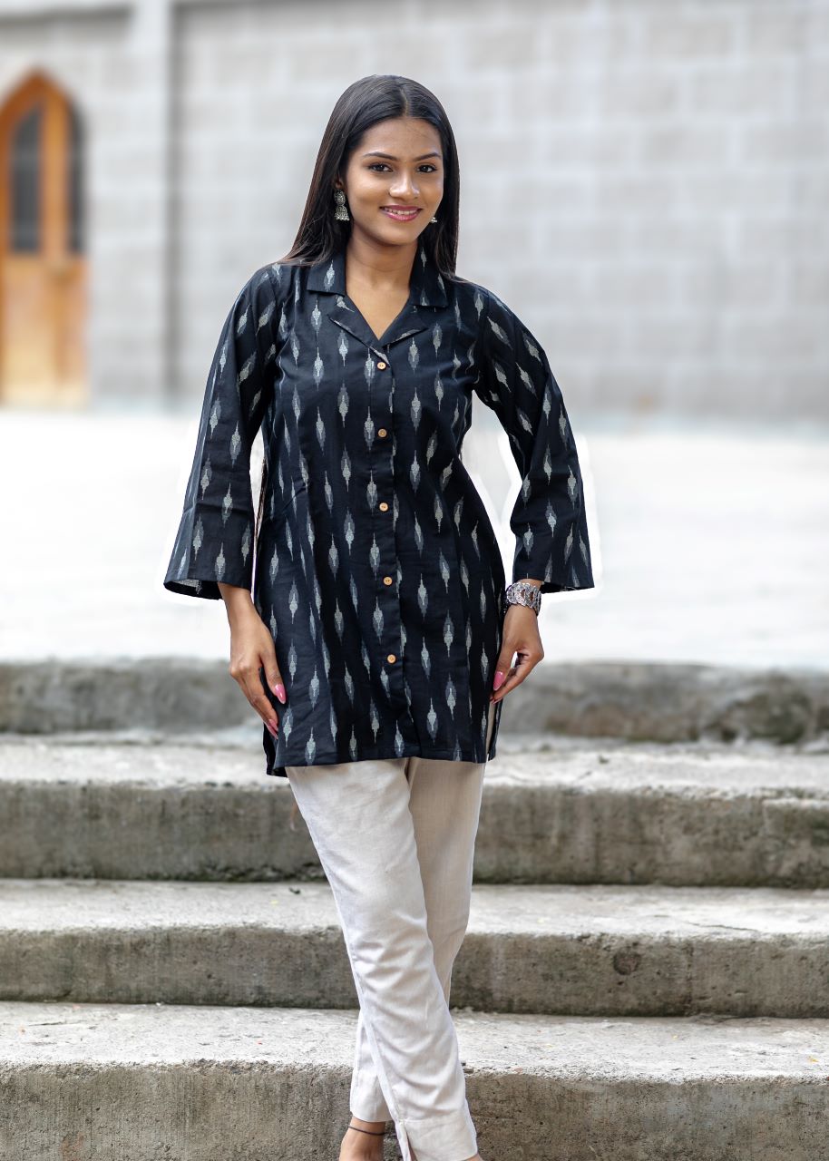 Aadya V-neck Kurti 2c