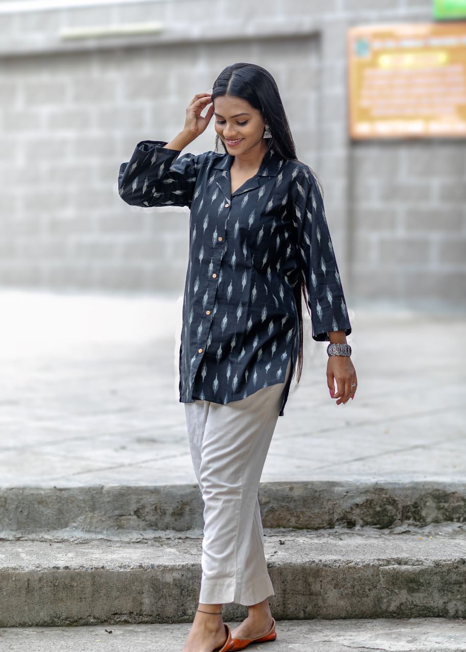 Aadya V-neck Kurti 2f