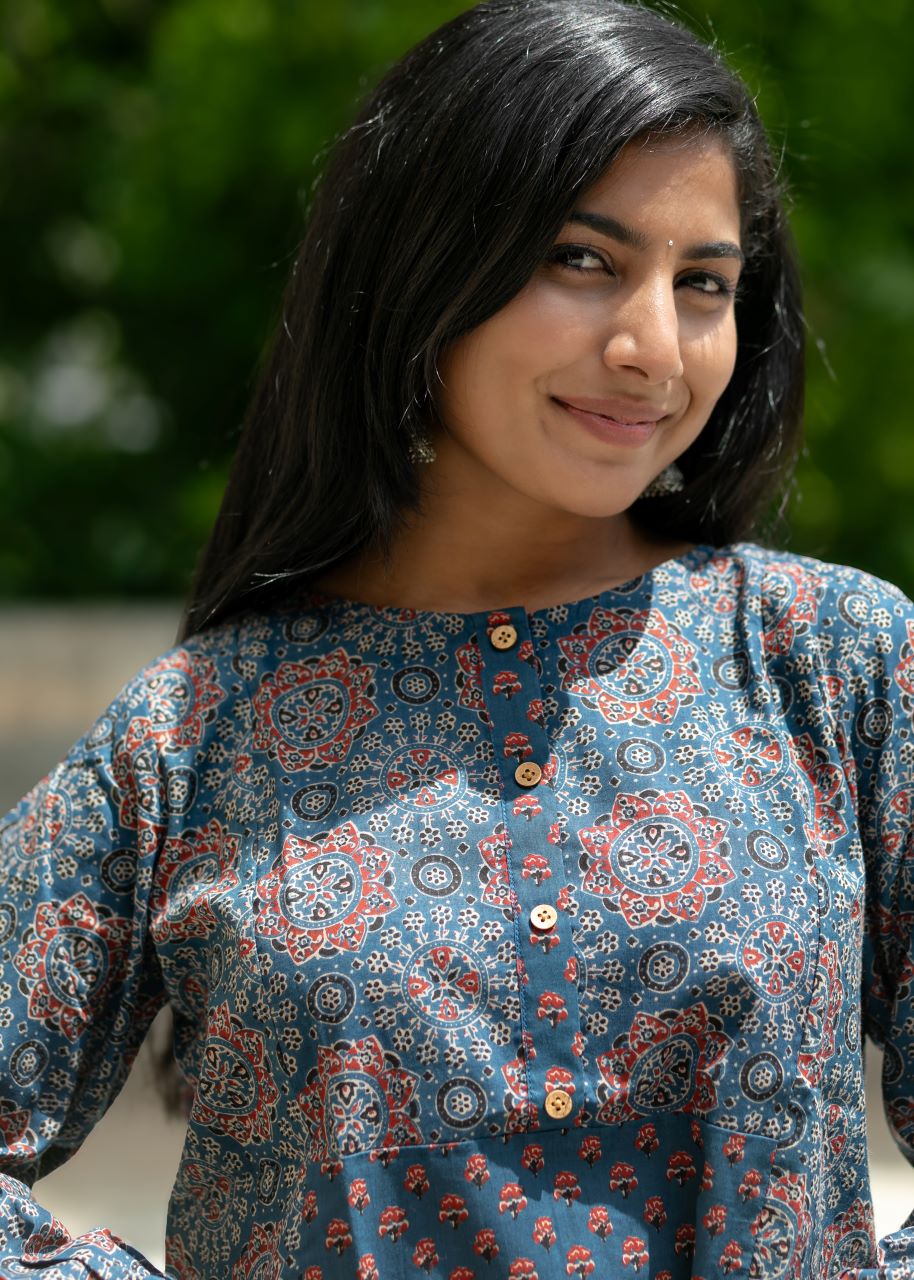 Ajrakh Amaya Kurti 1e