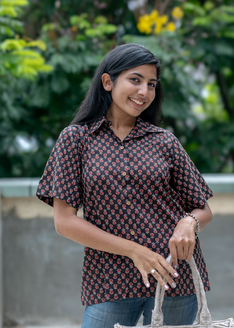 Hip Wood Button Shirt 2e