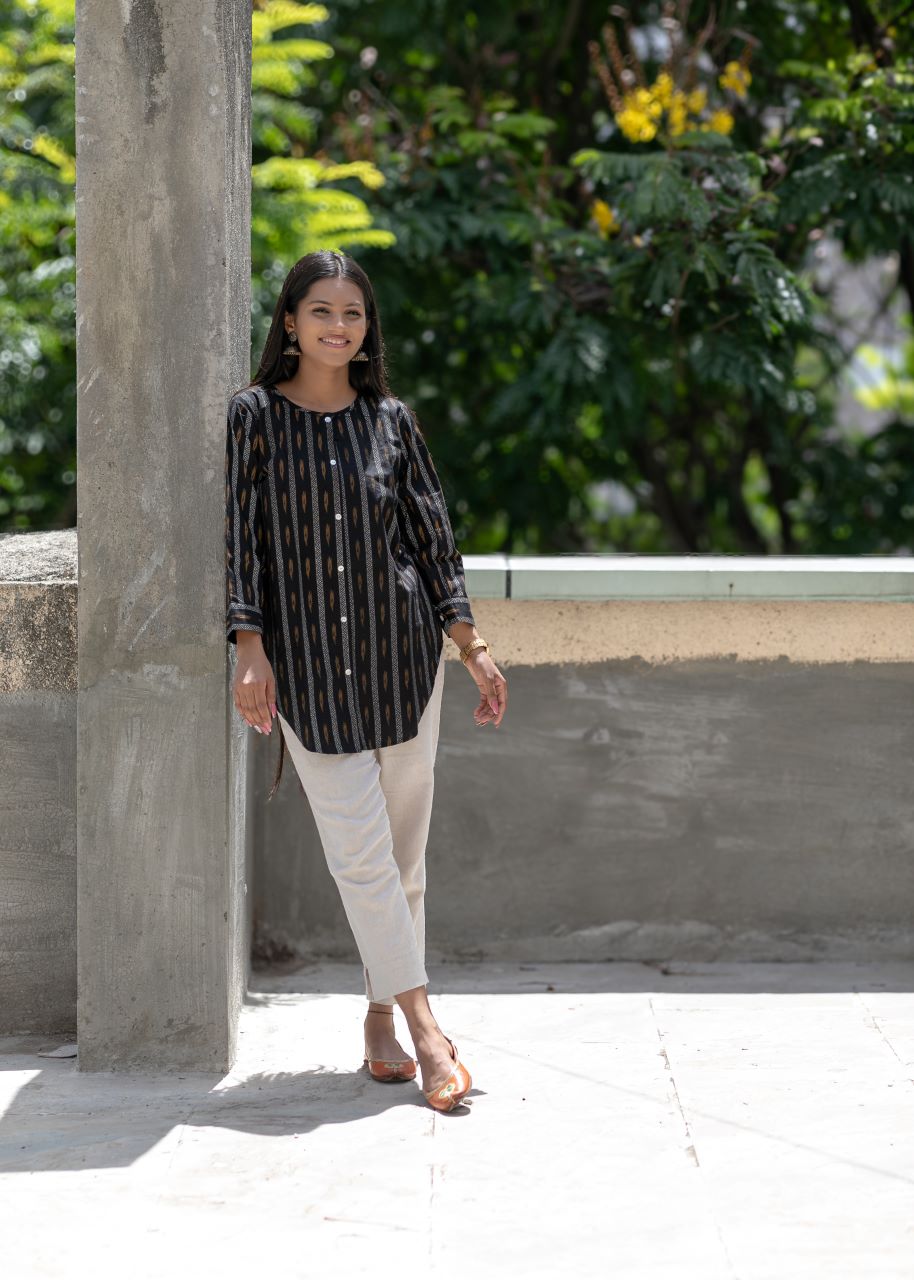 Sadhvi Ikat Kurti 1a