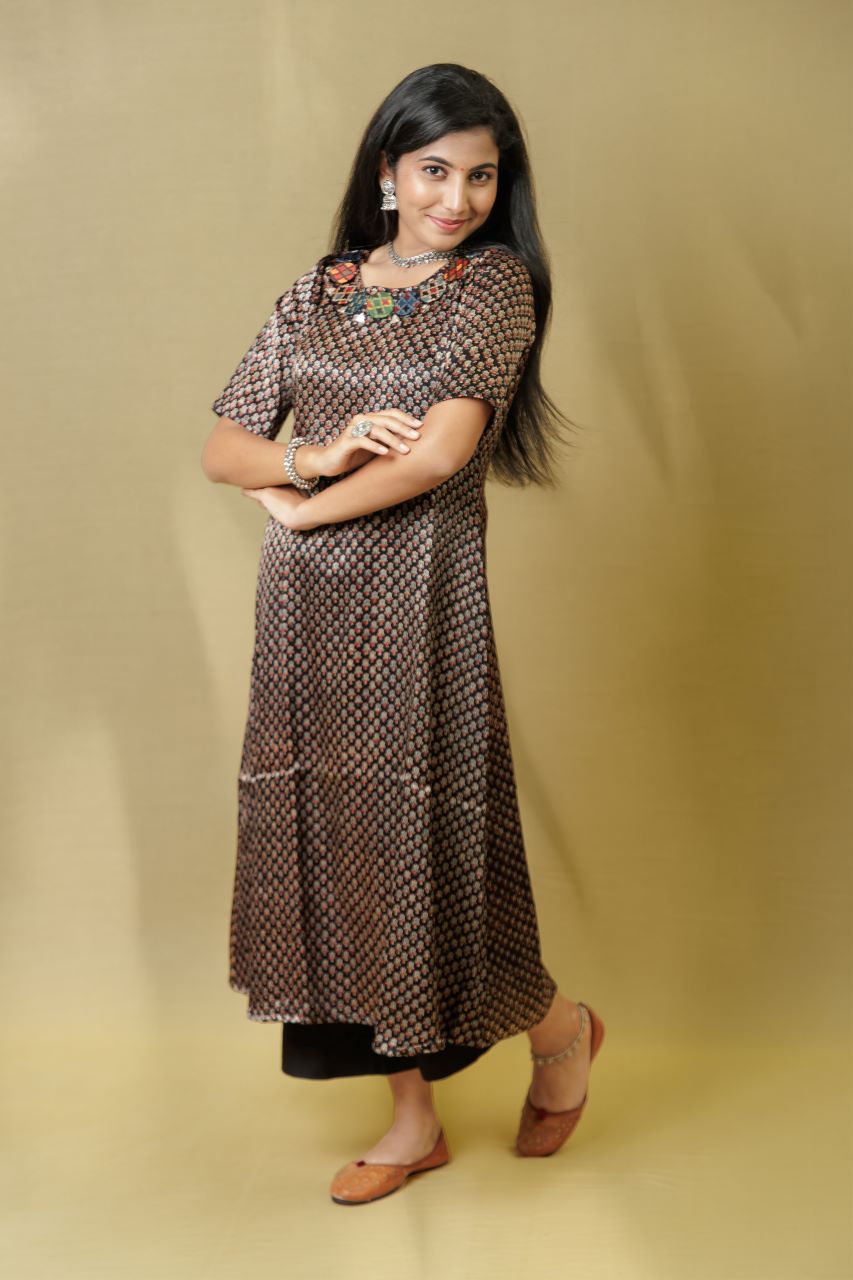 CP kashvi kurti black