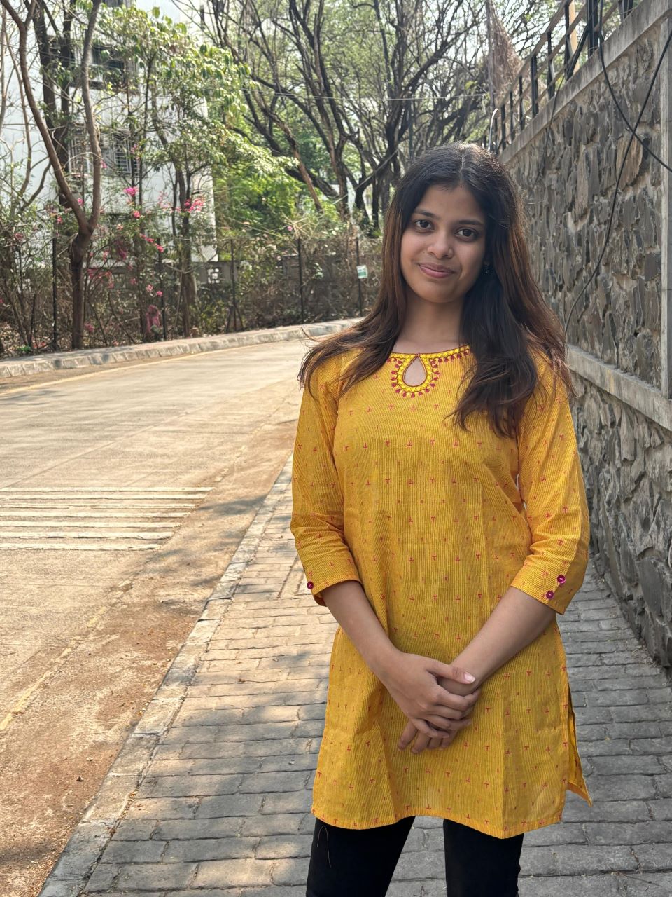 CP Keeya Tunic Yellow 1