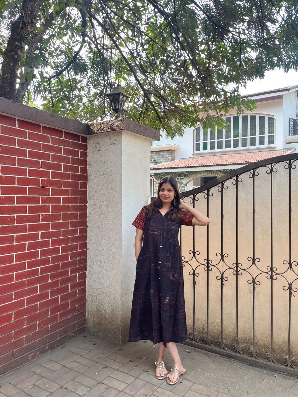 CP Mrida dress black