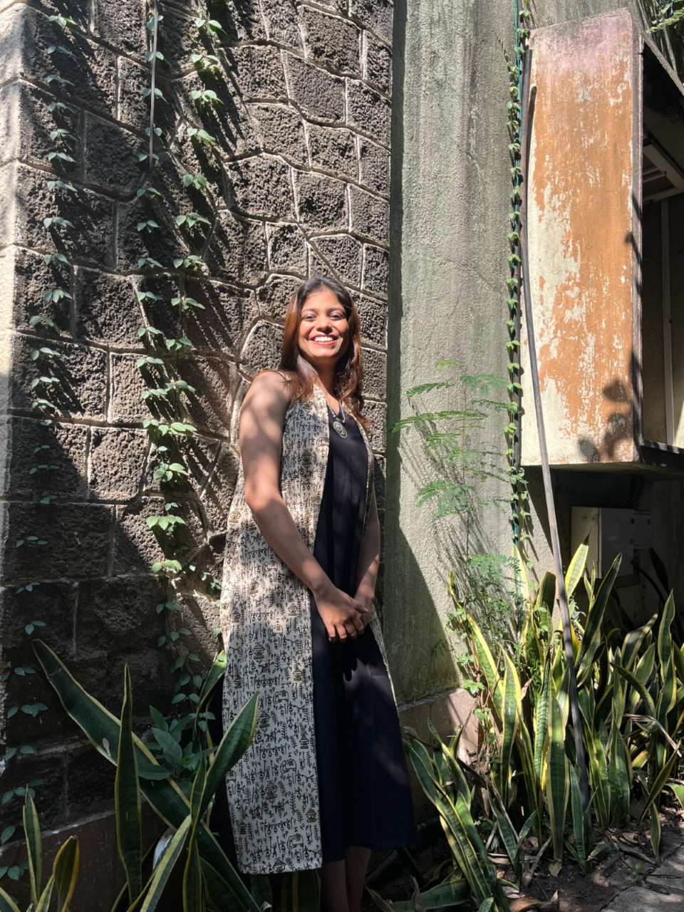 CP aarika jacket set beige warli