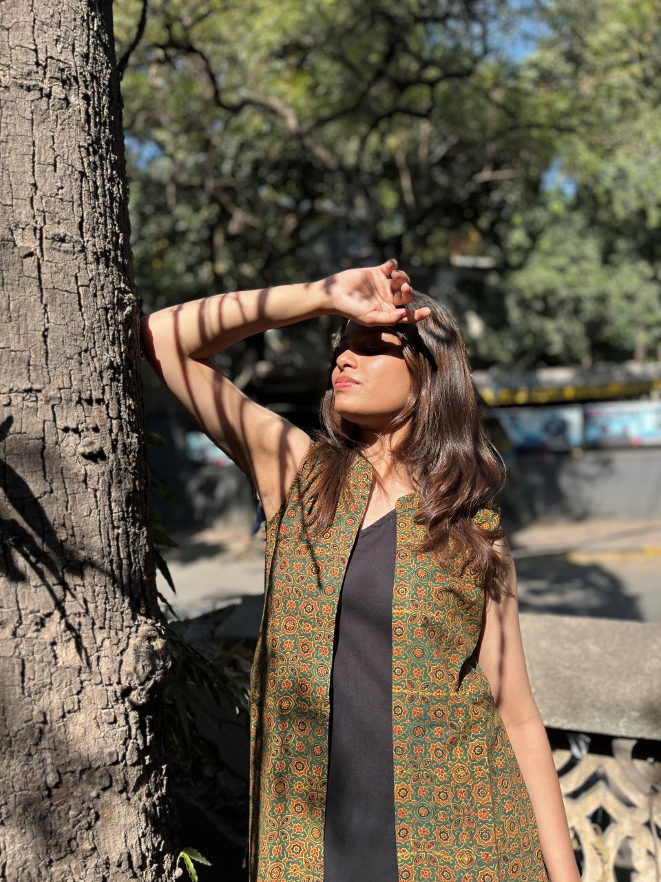 aarika jacket set green 1